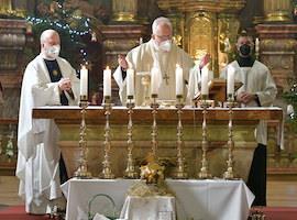 Vigilie z Narození Páně s litoměřickým biskupem