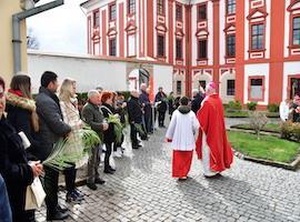 V Litoměřicích Květnou nedělí započal Svatý týden