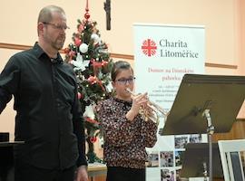 Tříkrálový koncert v Domově na Dómském pahorku v Litoměřicích