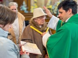 Svatoblažejské požehnání v Třebenicích