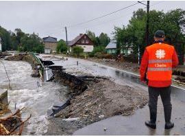 Biskup děkuje za štědrost ve sbírce pro oběti povodní