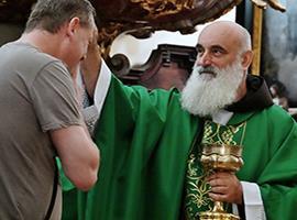 Americký františkán navštívil své rodné město Litoměřice