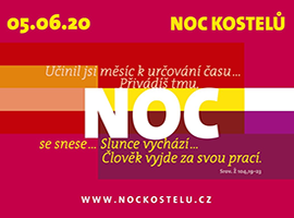 Přihlašování do Noci kostelů 2020 bylo zahájeno